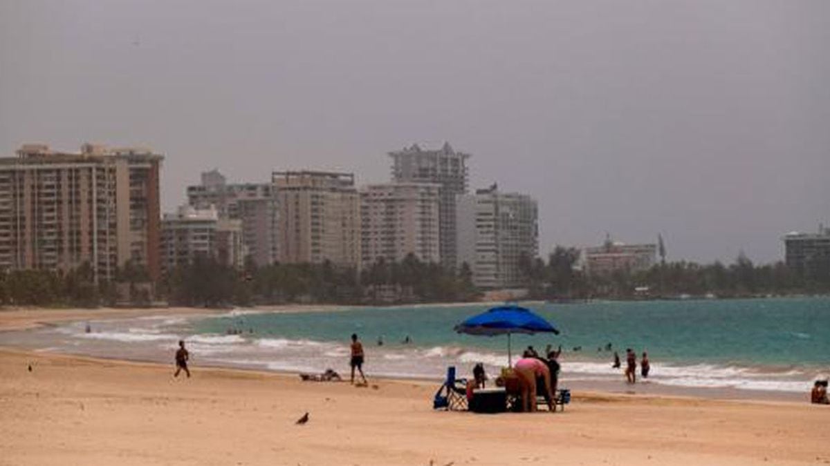 A Saharan dust storm from across the Atlantic darkened the skies of Puerto Rico this week....