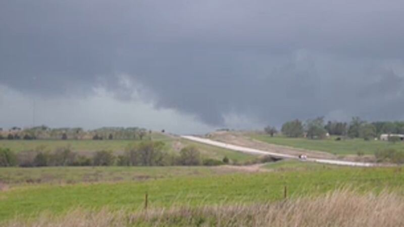 View in Chautauqua County, looking west from just east of Cedar Vale