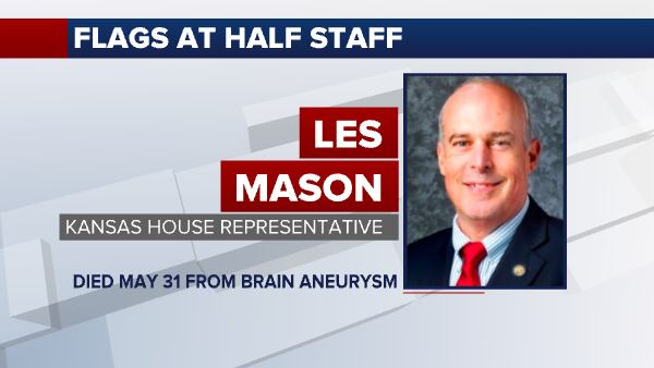 Flags order at half-staff in honor of Kansas lawmaker - Vimarsana News